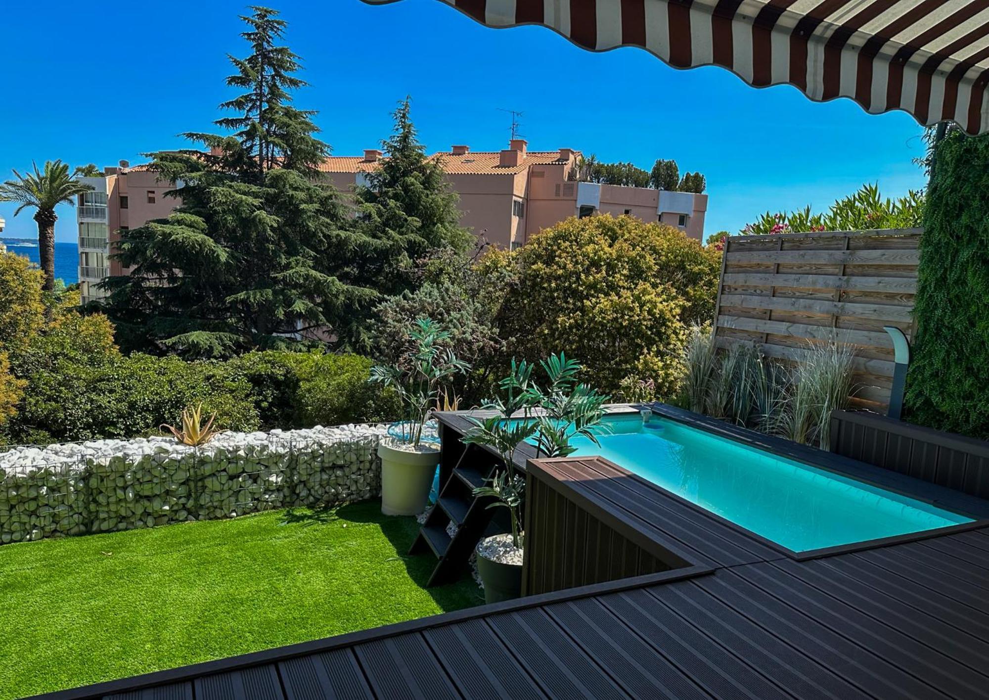 Escapade Balneaire, Piscine Privee Et A Deux Pas Des Plages Appartement Cannes