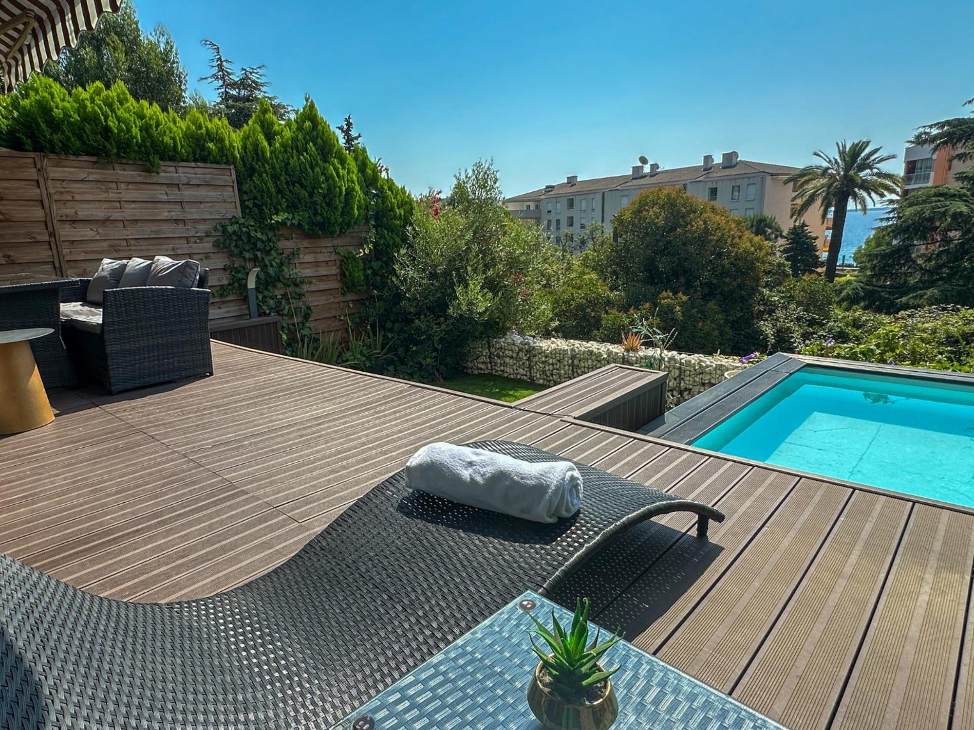 Appartement Escapade Balneaire, Piscine Privee Et A Deux Pas Des Plages *